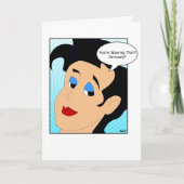 Draag je dat? Verjaardag Kaart (Voorkant)