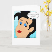 Draag je dat? Verjaardag Kaart (Gele Bloem)