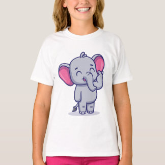 Draag je favoriete olifant met trots t-shirt