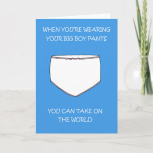 Draag Je Grote Jongens Broek en Neem de Wereld Aan Kaart