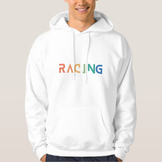 Draag je sport, auto Racing Hoodie