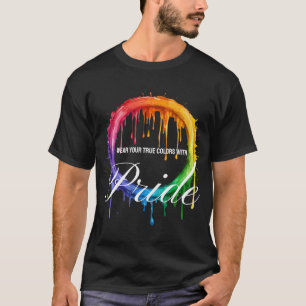 Draag je ware kleuren met trots - Vibrant Rainbow T-shirt
