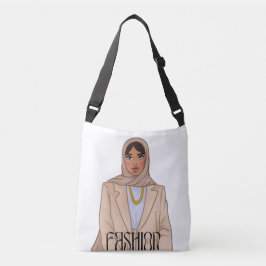 Draag je wereld: aangepaste tote tas, gewaagde sti crossbody tas