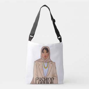 Draag je wereld: aangepaste tote tas, gewaagde sti crossbody tas
