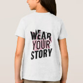 Draag jouw verhaal:  T-shirts (Achterkant)