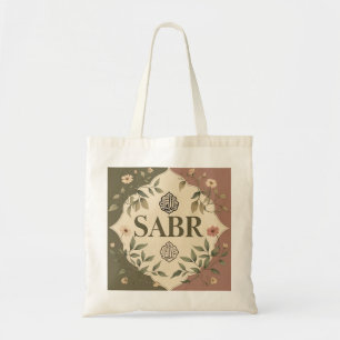 Draag kracht met je mee - deze Geduld stickers Tote Bag