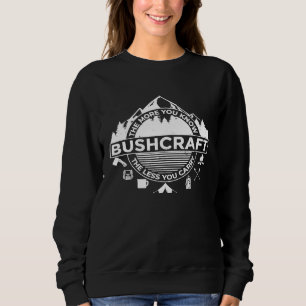 Draag minder Bushcrafting Camping Trui