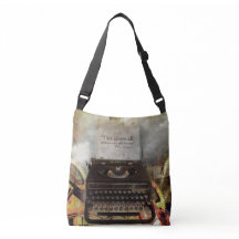 Draag op Steampunk Shakespeare Quote Bag