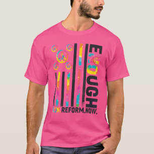 Draag Oranje genoeg einde Pistool geweld Vredesgeb T-shirt