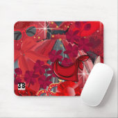 Draag rood muismat (Met muis)