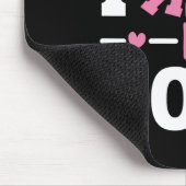 Draag roze als een roze roze ribbenblaaskanker AW Muismat (Hoek)