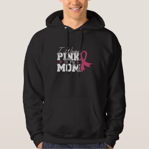 Draag Roze moeder familie komt overeen met borstka Hoodie