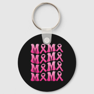 Draag roze voor mijn mama borstkankerondersteuning sleutelhanger