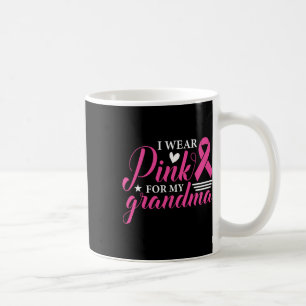 Draag roze voor mijn oma Borstkanker Awareness S Koffiemok
