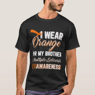 Draag Sinaasappel voor mijn broertje multiple scle T-shirt