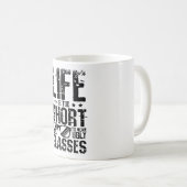 Draag Ugly Glasses Koffiemok (Voorkant rechts)