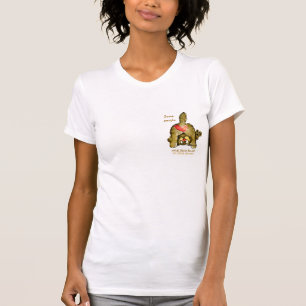Draag uw Cartoon van het hart Kat T-shirt 01
