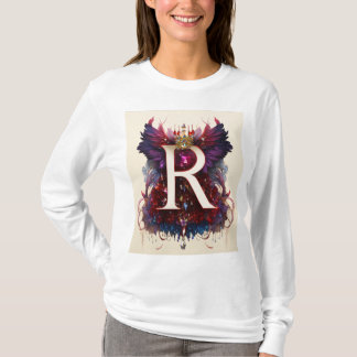 "Draag uw dataprijs" "Trendsetting met R" T-shirt