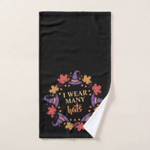 Draag Veel Heden Grappige Halloween Heks Handdoek