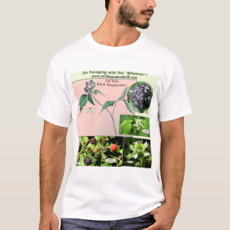 Draag wilde zwarte frambozen t-shirt