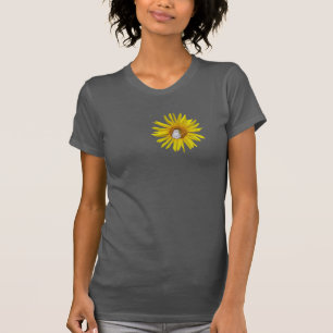 Draag zomer met zonnebloemen en zonnebloempitten t-shirt