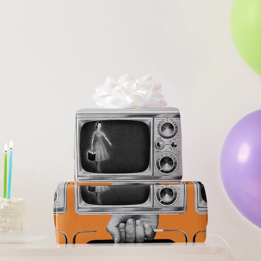  draagbaar omslagpapier voor televisie cadeaupapier