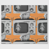  draagbaar omslagpapier voor televisie cadeaupapier (Vlak)