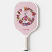 Draagbaar vredesbord pickleball paddle (Achterkant)