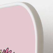 Draagbaar vredesbord pickleball paddle (Links Detail)