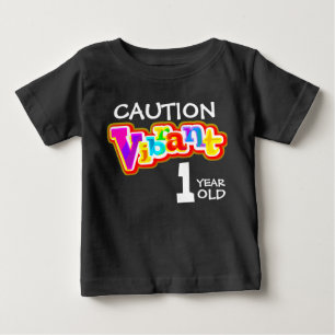Draagbare 1-jarige peuter-T-shirt