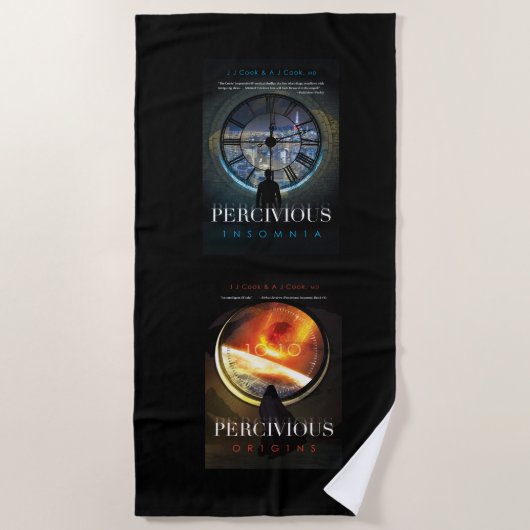 Draagbare Hoesjes Beach Towel Strandlaken (Voorkant)