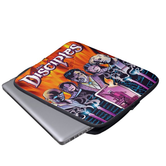Draagbare laptophoes laptop sleeve (Voorkant onderkant)