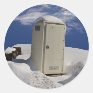 Draagbare Potty ~ sticker