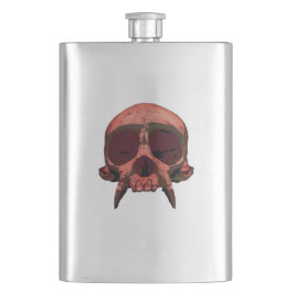 Draagbare rode fles flacon