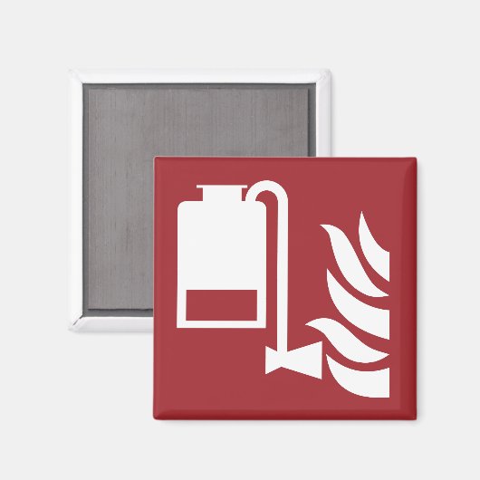 Draagbare schuimapplicator veiligheidsbord magneet (Voorkant / Achterkant)