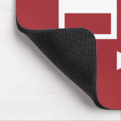 Draagbare schuimapplicator veiligheidsbord muismat (Hoek)