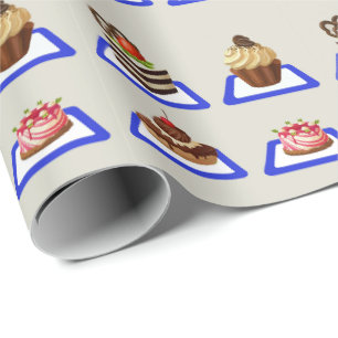 Draagbare standaard cadeaupapier