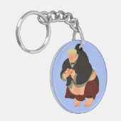 Draagbare vriend:) sleutelhanger (Voorkant Links)