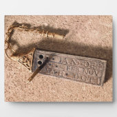 Draagbare zonnewijzer, zilver en goud, 10e eeuw (d fotoplaat (Voorkant)