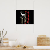 Draagboegjacht Poster (Keuken)