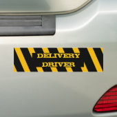 Draagbumpersticker voor chauffeur bumpersticker (Op auto)