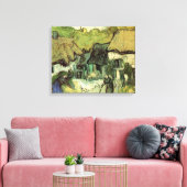 Draagde katjes in Jorgus door Vincent van Gogh Canvas Afdruk (Insitu (Woonkamer))