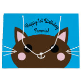 Draagfeest van het Kind van Kitty Cute Groot Cadeauzakje (Voorkant)