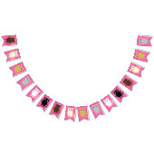 Draagfeest van het Kind van Kitty Cute Vlaggetjes (Alle)