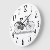  draagfiets grote klok (Hoek)