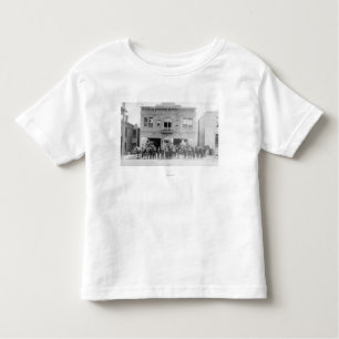 Draagland, OF Paarden met vuurstation en Mannen Kinder Shirts
