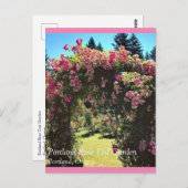 Draagland Roos Garden, OF Briefkaart (Voorkant / Achterkant)