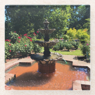 Draagland Roos Garden, OF Glazen Onderzetter