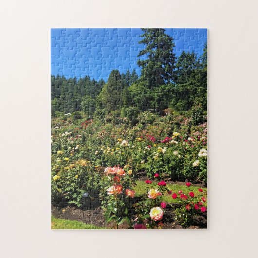 Draagland Roos Garden, OF Legpuzzel (Verticaal)