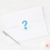 Draagmerkstickers en envelopzegels ronde sticker (Envelop)